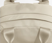 Person wearing the Featherlight Backpack in Arctic Blue